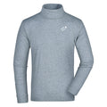 Christian №3 – Grauer Rollkragenpullover aus 100 % Baumwolle