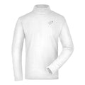 Christian №1 – Weißer Rollkragenpullover aus 100 % Baumwolle
