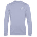 Robert №15 – Lavendelfarbenes leichtes Sweatshirt mit weißer Logostickerei