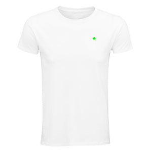 Black and White №1 | Tailliert geschnittenes Herren kurzarm T-Shirt