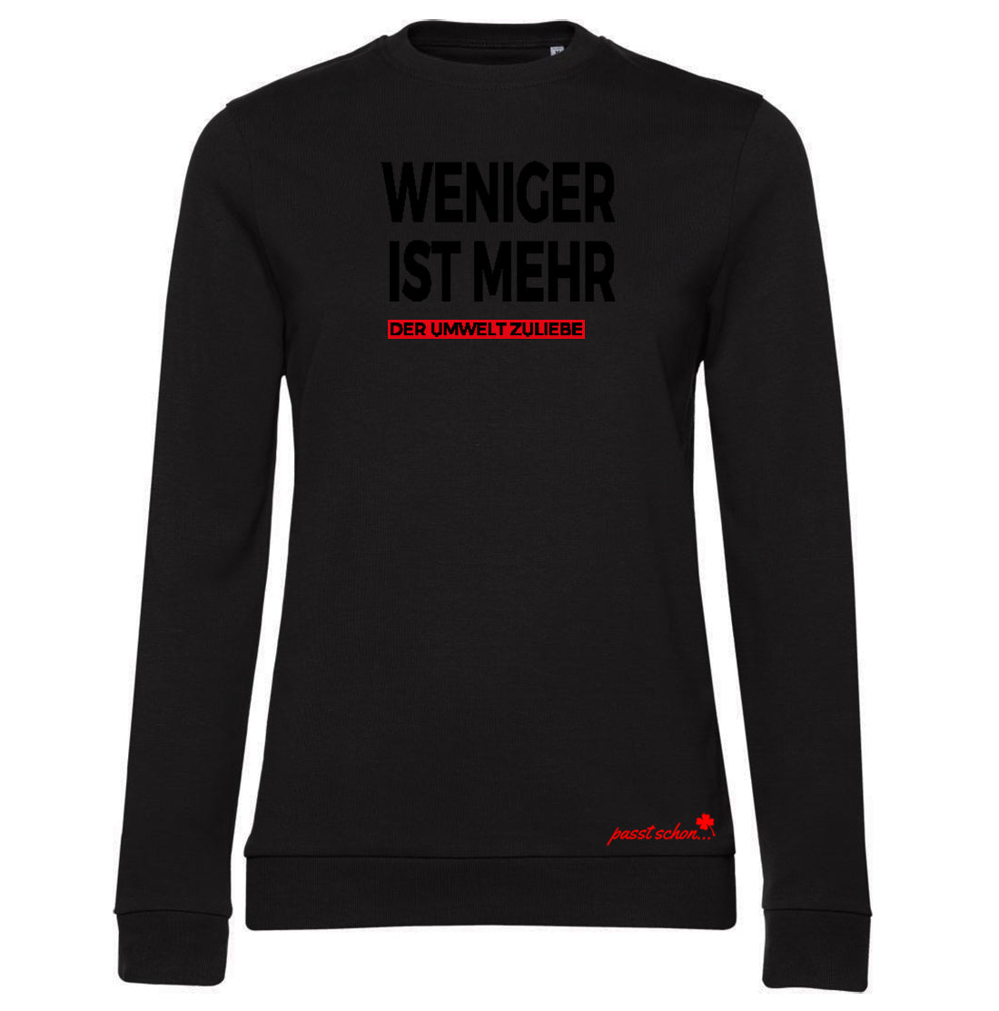 WENIGER IST MEHR  №14 | Der Umwelt zuliebe | Klassisch geschnittener Damen Sweater