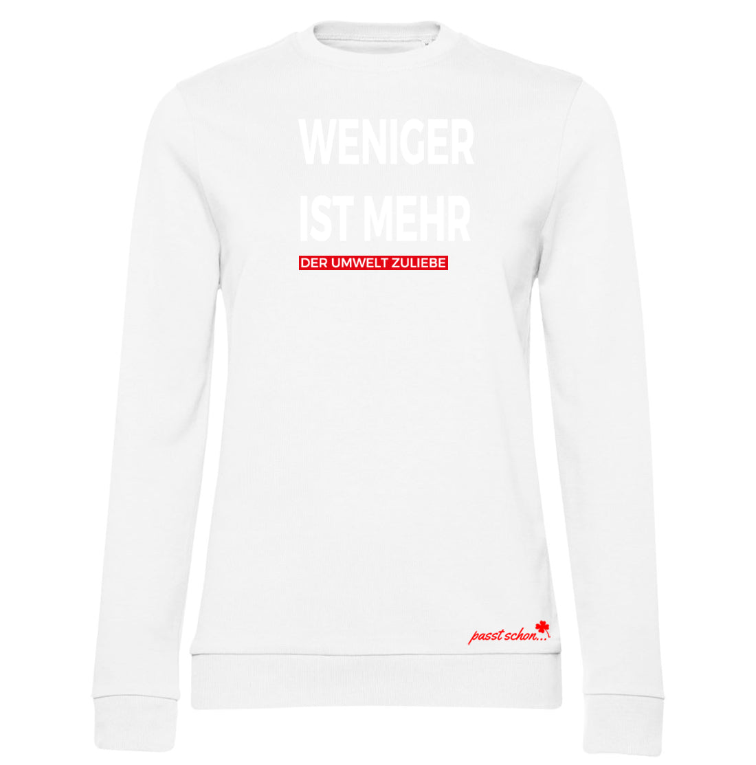 WENIGER IST MEHR  №5 | Der Umwelt zuliebe | Klassisch geschnittener Damen Sweater