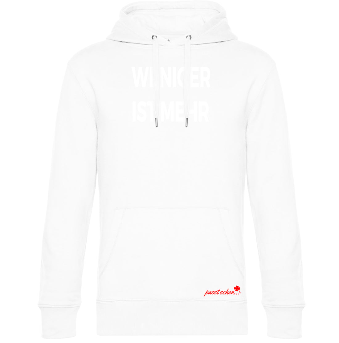 WENIGER IST MEHR №7 | Klassisch geschnittener Herren Hoodie