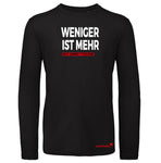 WENIGER IST MEHR  №12 | Der Umwelt zuliebe | Klassisch geschnittenes Herren langarm T-Shirt