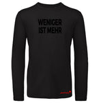 WENIGER IST MEHR  №10 | Klassisch geschnittenes Herren langarm T-Shirt